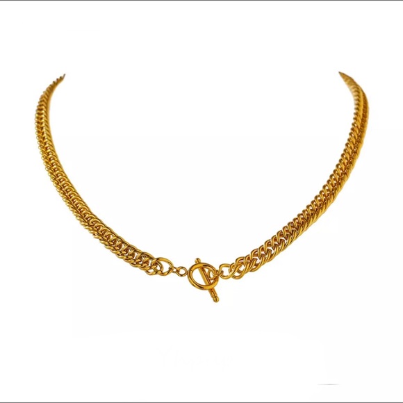 Jewelry - Women Stainless Steel Geometric Necklace